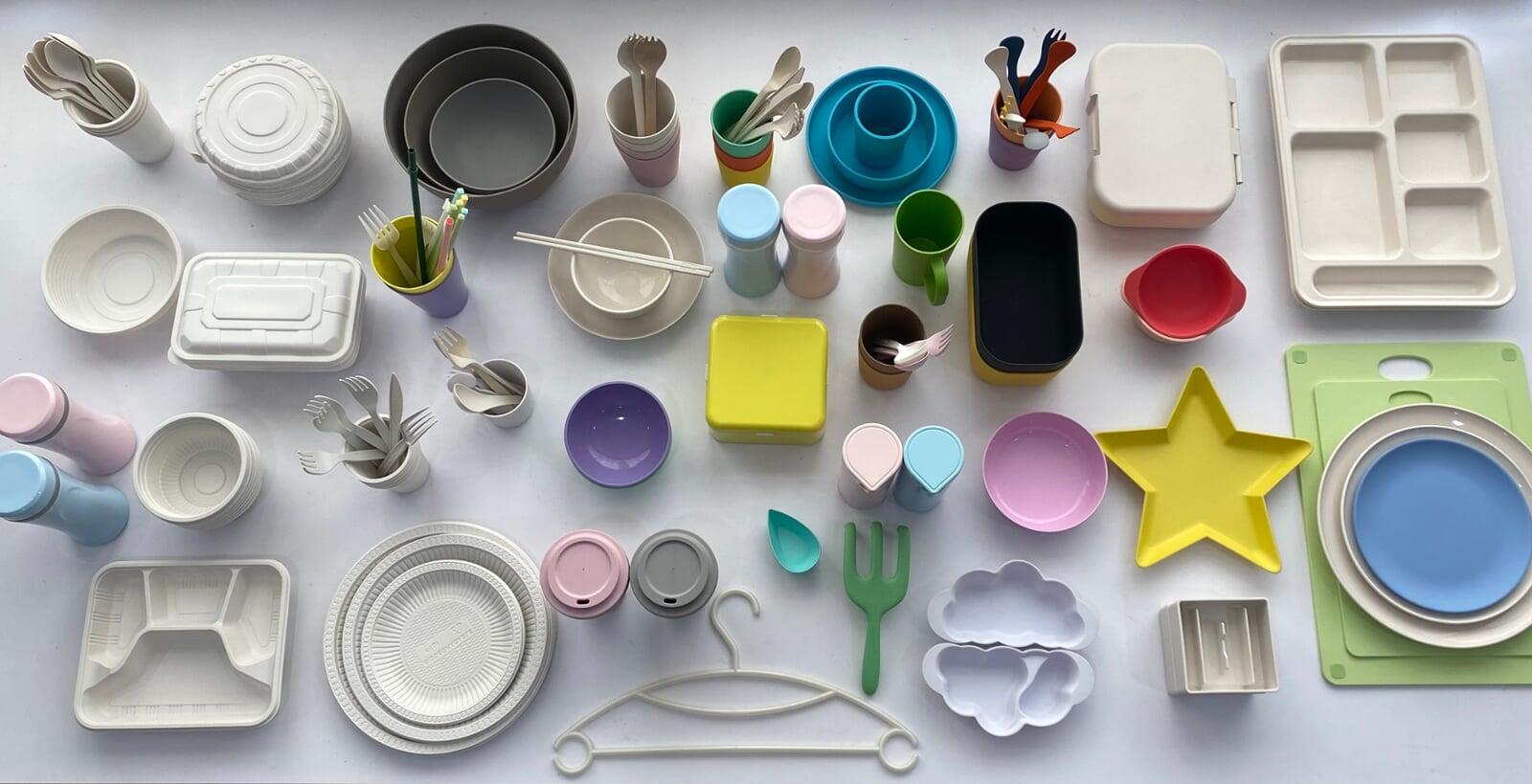 Biodegradable tableware