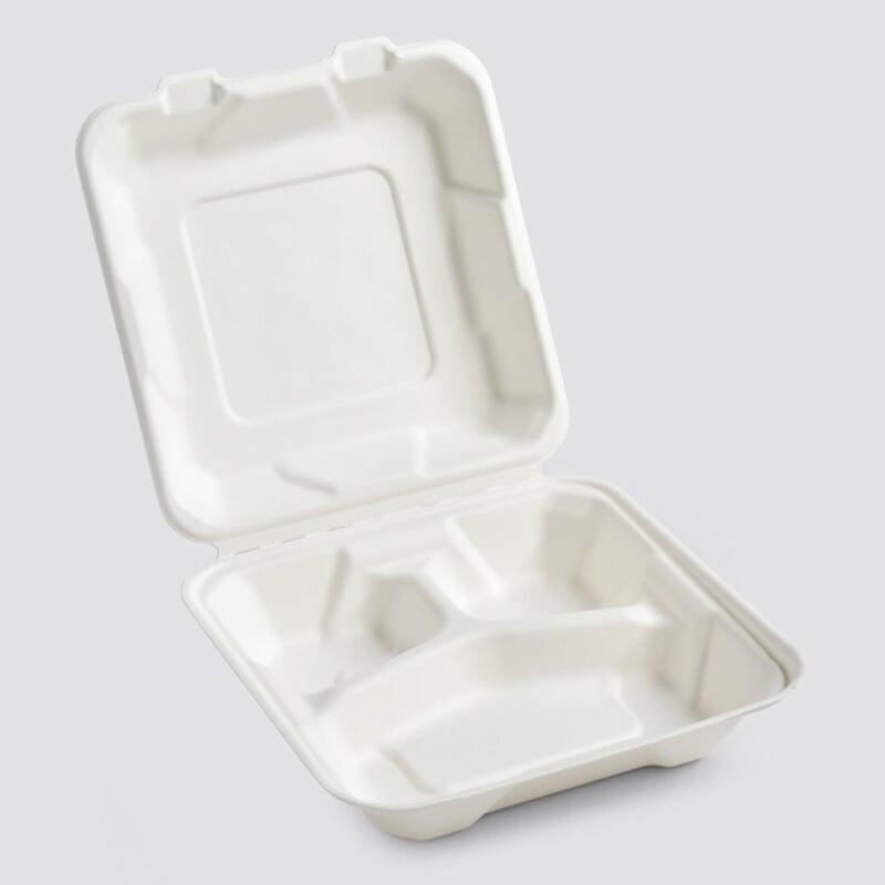 bagasse compostable food container