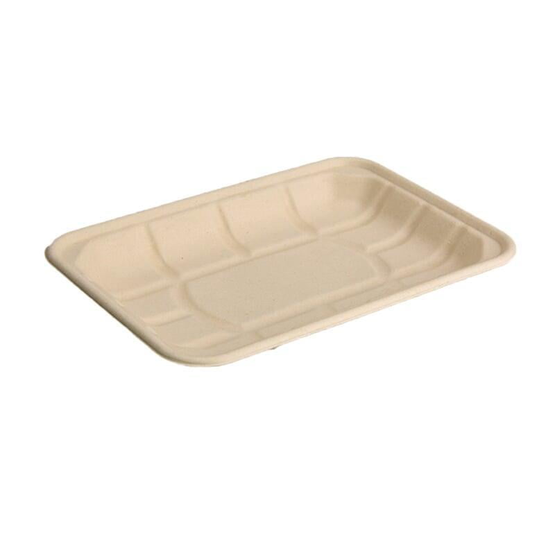 natural bagasse tray