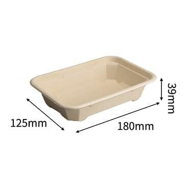 bagasse round bowl
