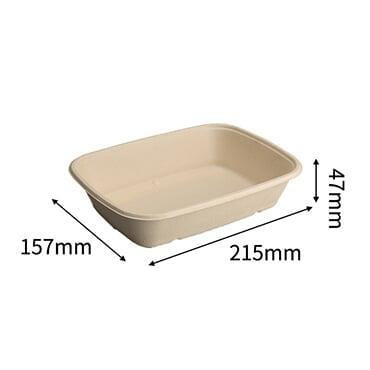 bagasse round bowl