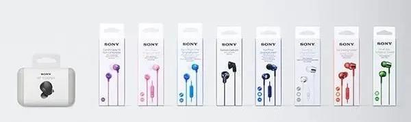 Sony biodegradable headphone packaging