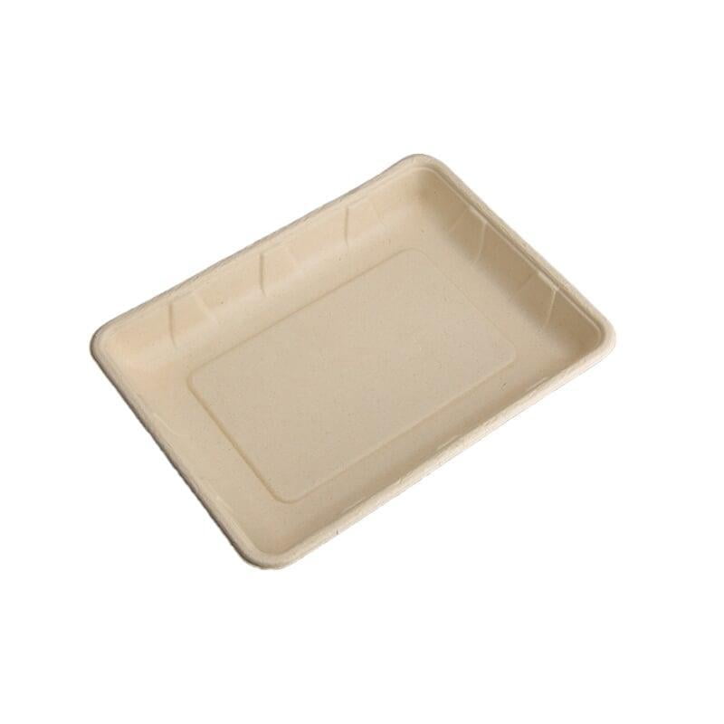 Bagasse rectangular tray