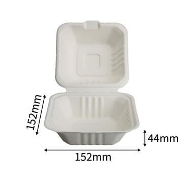compostable clamshell container