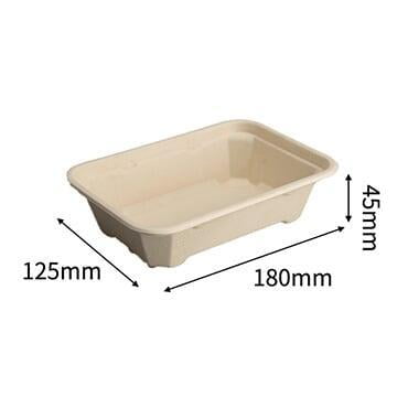 bagasse salad bowl