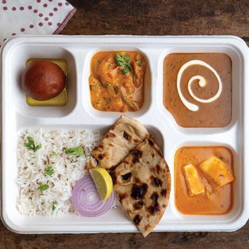 Bagasse Dinner Tray