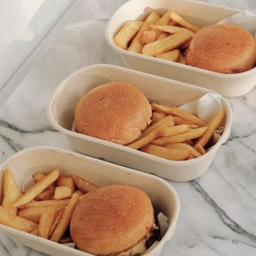 bagasse fast food box