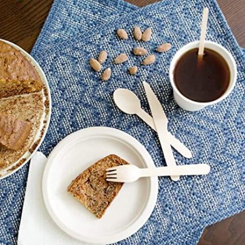 square bagasse plates