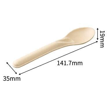 white bagasse clamshell