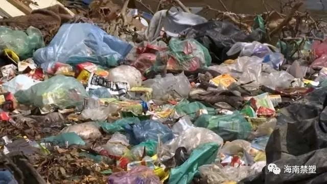 Disposable plastic products pollution