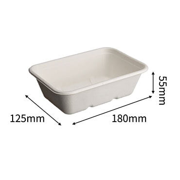 sugarcane pulp lunch box