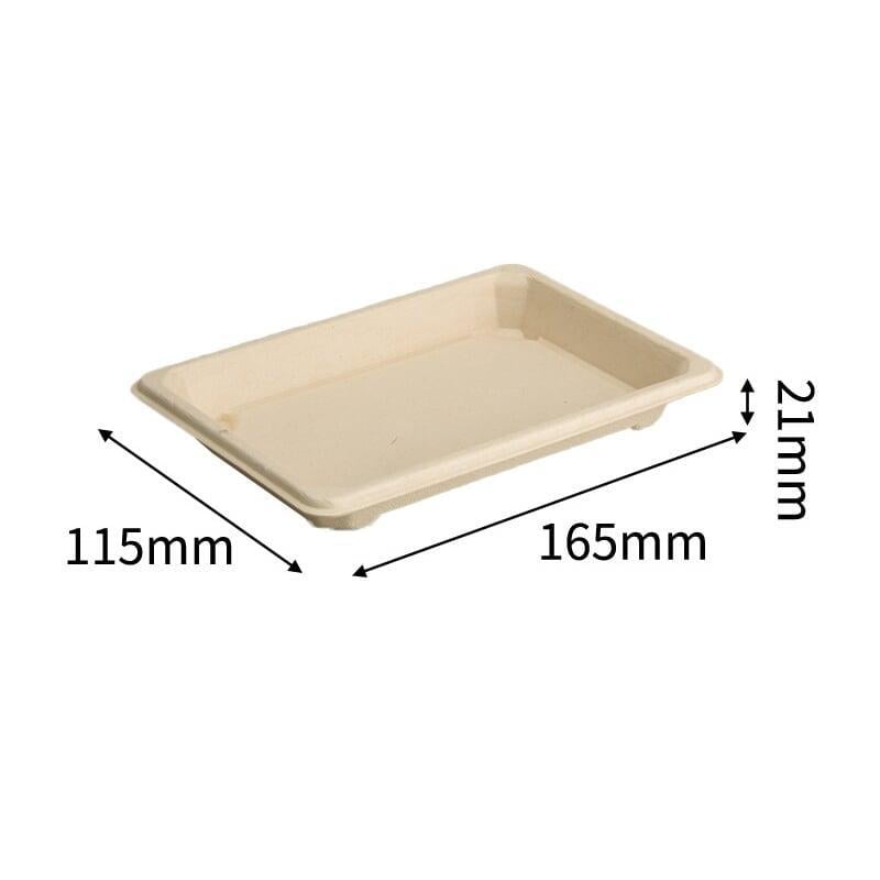Bagasse Sushi Tray 9inch