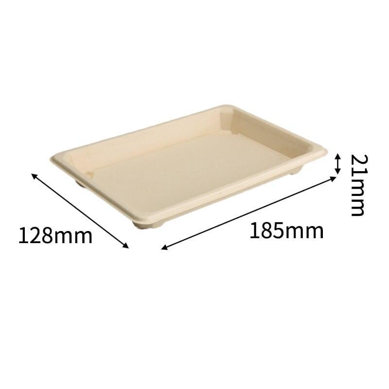 Bagasse Sushi Tray 10inch