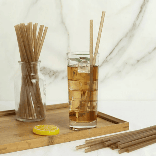 long sugarcane straws